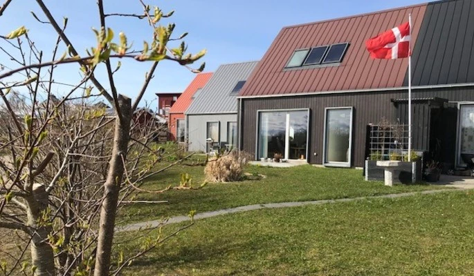 Billede af nogle huse